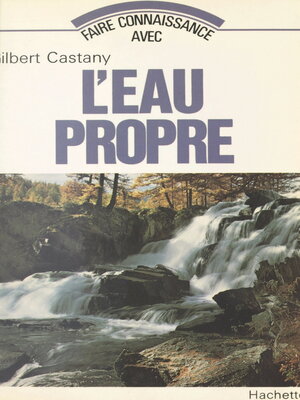 cover image of L'eau propre